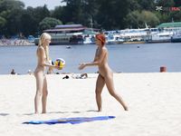 Shanae images at tailand plage.