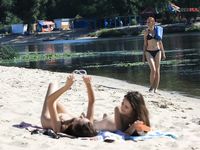 Desert strand ha Brazil...