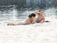 Versie bootie flahed at the Plage