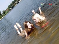 This is a cute naturist woman