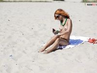 Cute holidays at the strand.