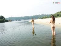 Having some joy at the plage