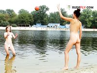 still a red-hot day at the strand