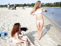 day at the plage and at home