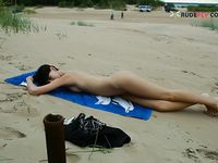 Jacinda's very first nudie strand.