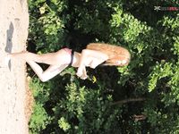 Jackqueline at the strand and at home