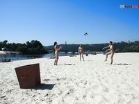 Lavone first-ever time at Naturists :)