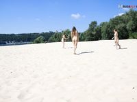 At the plage and catarina the forest