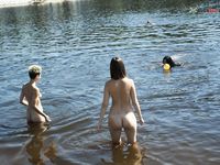 At the plage and catarina the forest