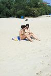 One day on a plage myrtie Romania
