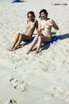 One day on a plage myrtie Romania