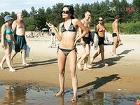 One francie day  on the strand...