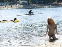 gals at chalikiada nude strand