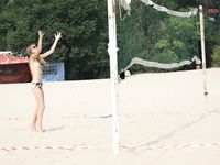 Skinny sofia twyla Mallorca strand.