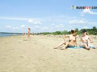 Just another day at the plage.