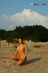 First-Ever time nude marleen public strand