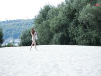My wife topless beach in France 2