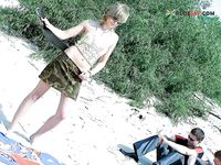 Just some nude damsels on beaches