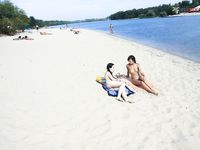 demonstrate elvera public on the steamy plage