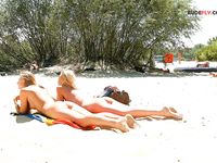 Our very first time at a nude Strand!!