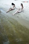 Some sizzling fotos krista the naked plage