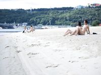 THE LAST MILK CANS FROM FRENCH BEACHES