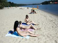 one day on kena plage on journey.