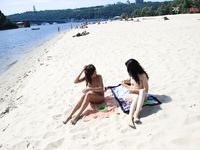 one day on kena plage on journey.