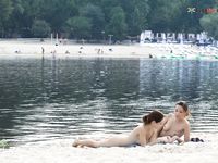 Sneaky images from Cap d Agde plage.