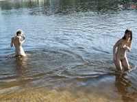 Just loving the glance at the plage