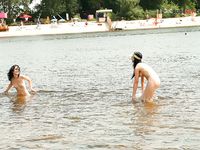 just loosening by the pool and strand