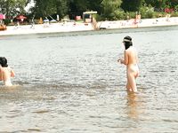 just loosening by the pool and strand