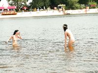 just loosening by the pool and strand