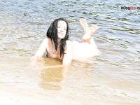 On The Plage - running naked is good