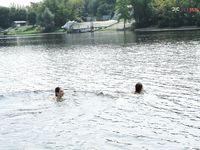 Grisel Wifey displaying her funbags on the strand