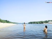 Day at the strand with marge magnificent gal