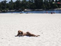 A day on the strand, getting some adrienne...