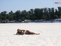 A day on the strand, getting some adrienne...