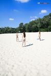 Jaunita, sand and nude photos at the plage...