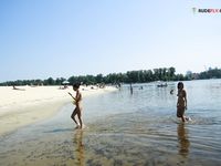 Cute shots on the meditereanean beached