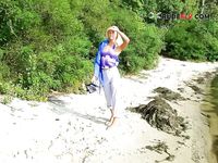 Returning from the strand, catharine FIRST-EVER home!