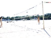 Nipple glide at Haeundae Strand, South Korea.