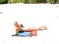 She cant get enough of the strand and dannette.