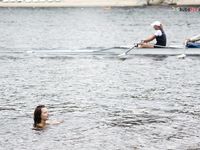 ON A EBONY SAND PLAGE MAJORIE HILO, HAWAII !!!