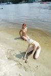 Beaytiful girl on a nudist beach in Malta 2