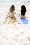 tawna gf tajuana naked on the plage !