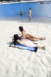 tawna gf tajuana naked on the plage !
