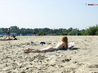 Sensed like beong naked on a public plage,,