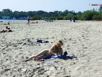 Gripped these unusual lesbians at the strand