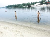 Naiada at the strand last peter spring Europe.